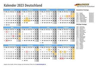 Kalender 2023