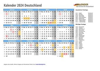 Kalender 2024
