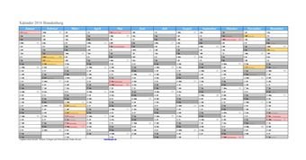 Kalender 2016Brandenburg