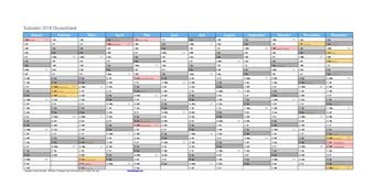 Kalender 2018 Kalender 2018