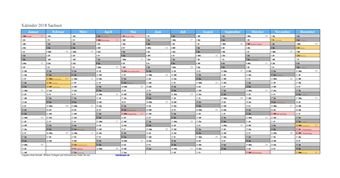 Kalender 2018Sachsen Kalender 2018Sachsen