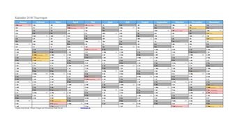 Kalender 2018Thueringen Kalender 2018Thueringen