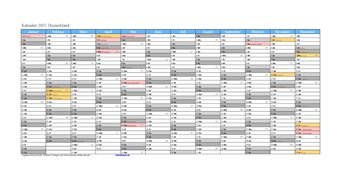 Kalender 2021
