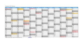 Kalender 2022Bremen