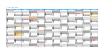 Kalender 2023Berlin